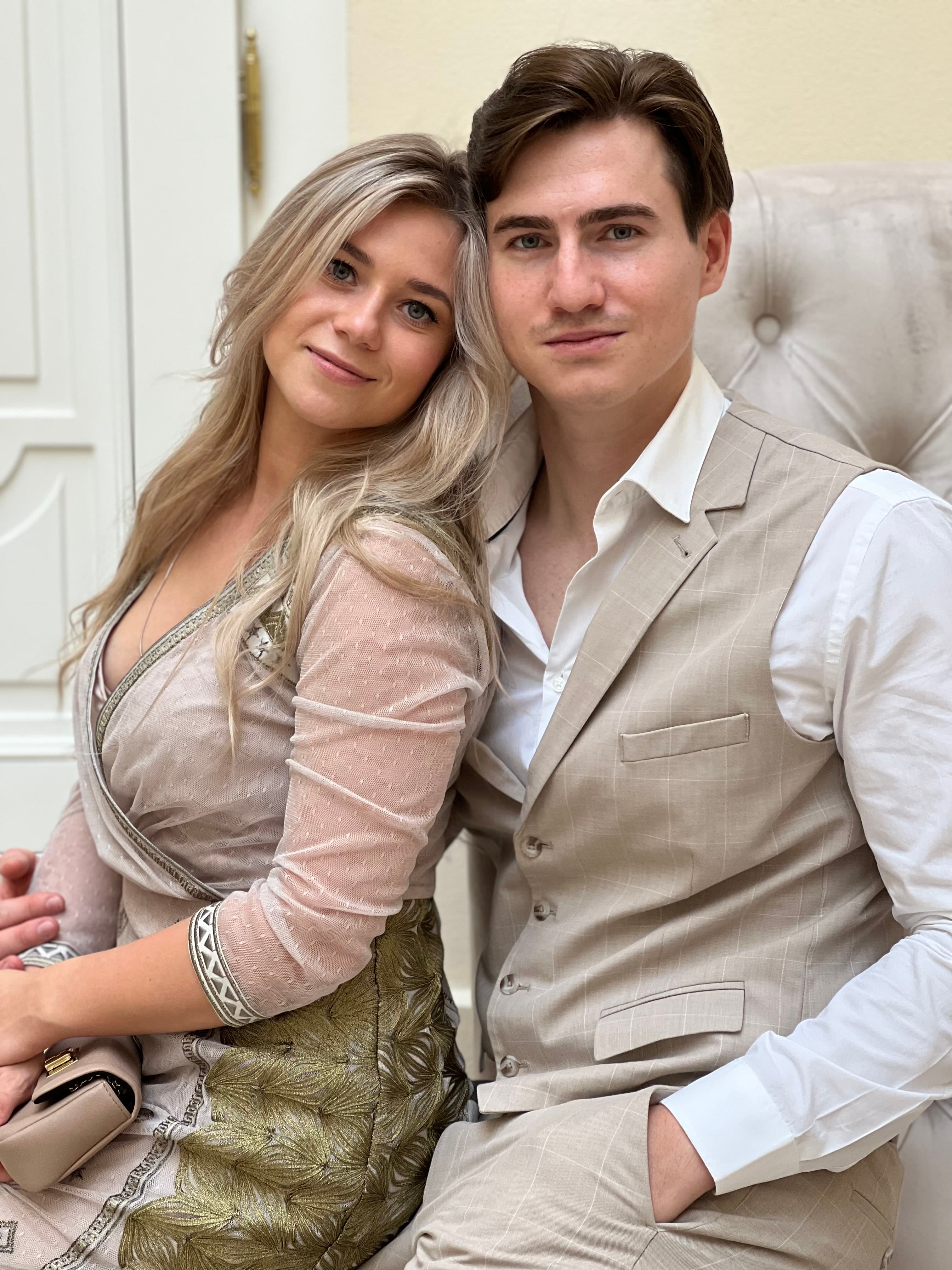 Referenční fotka páru Pavel a Nastya